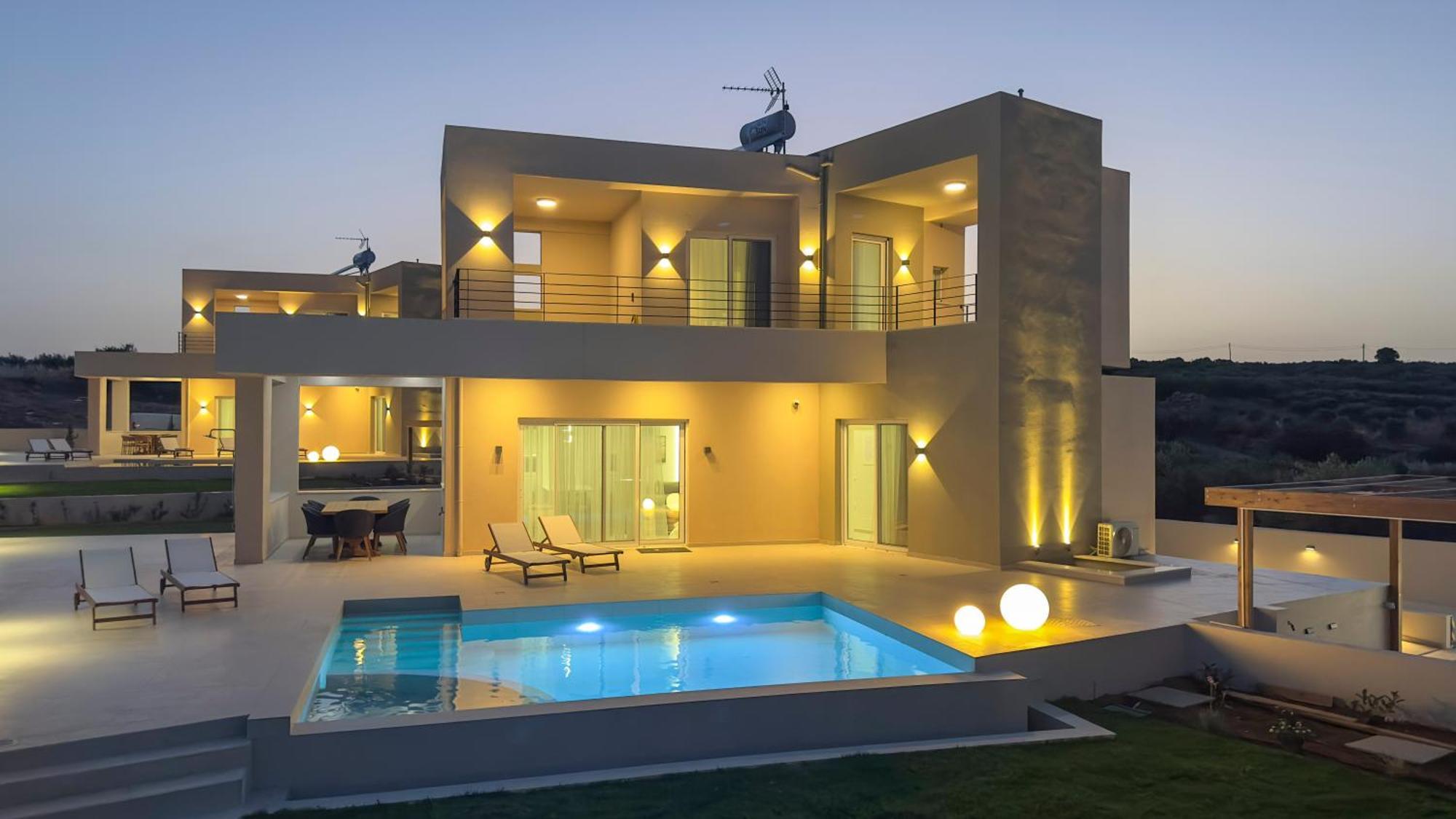 Blue Sky Villas Arkalochori ห้อง รูปภาพ