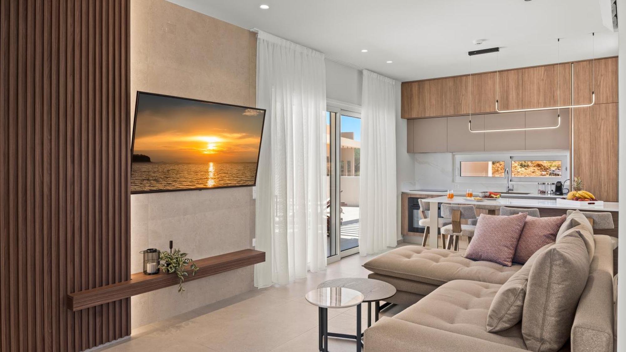 Blue Sky Villas Arkalochori ภายนอก รูปภาพ