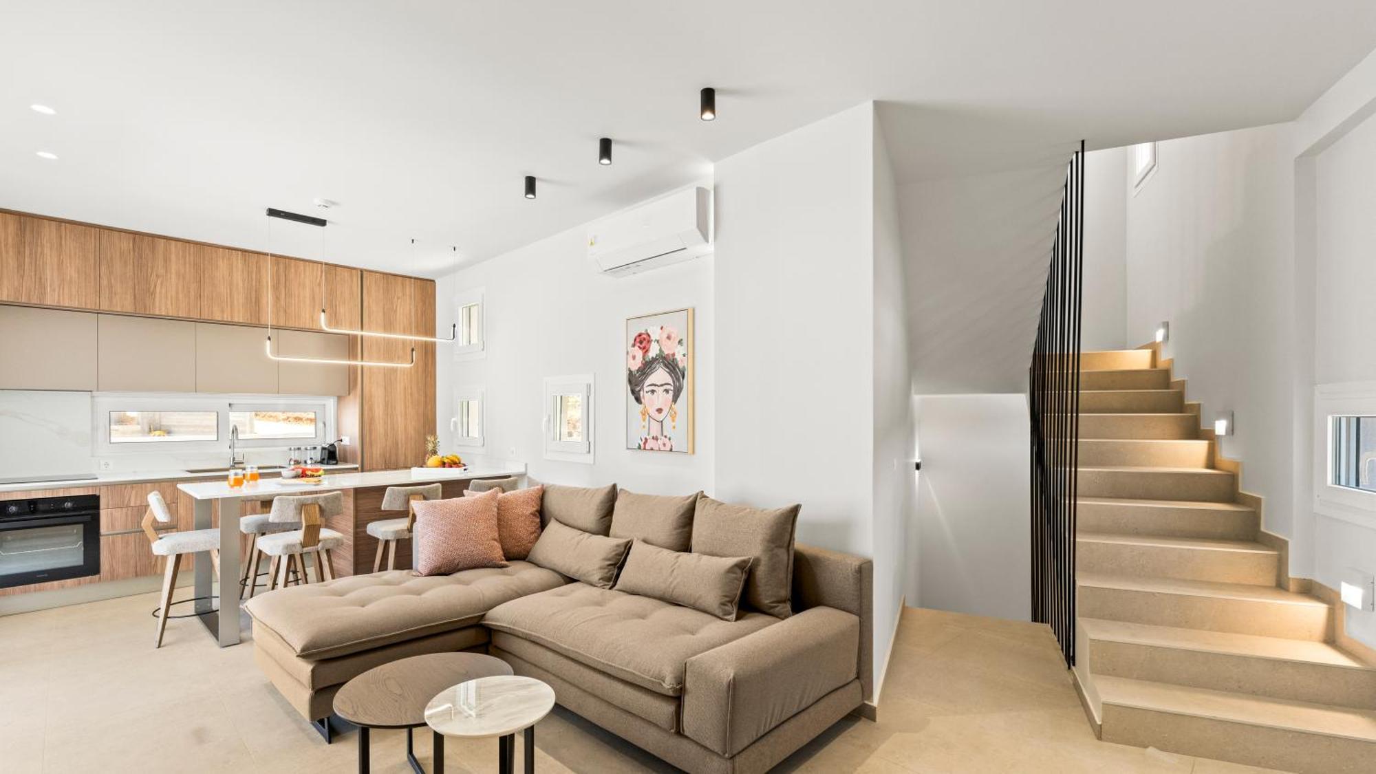 Blue Sky Villas Arkalochori ภายนอก รูปภาพ