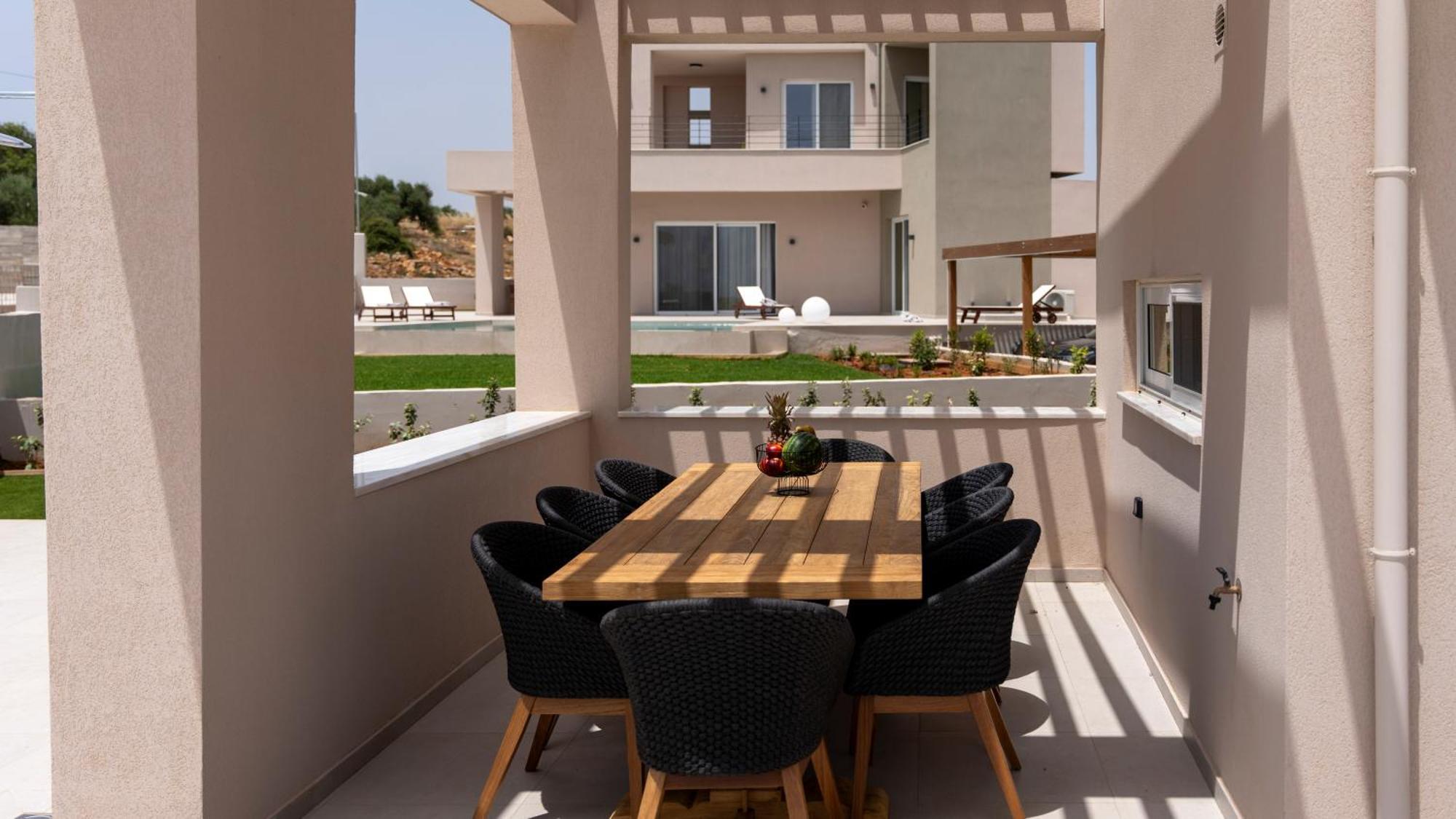 Blue Sky Villas Arkalochori ภายนอก รูปภาพ